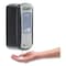 Gojo LTX-12 Touch-Free Dispenser, 1,200 mL, 5.75 x 3.33 x 10.5, Brushed Chrome/Black 1919-04 - alternate 12